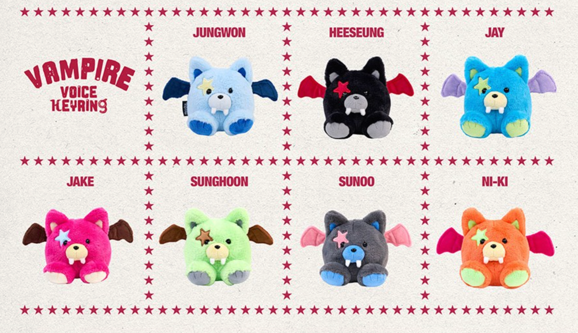 ENHYPEN – [THE SIN : VANISH] (Voice Keyring Ver.) Random