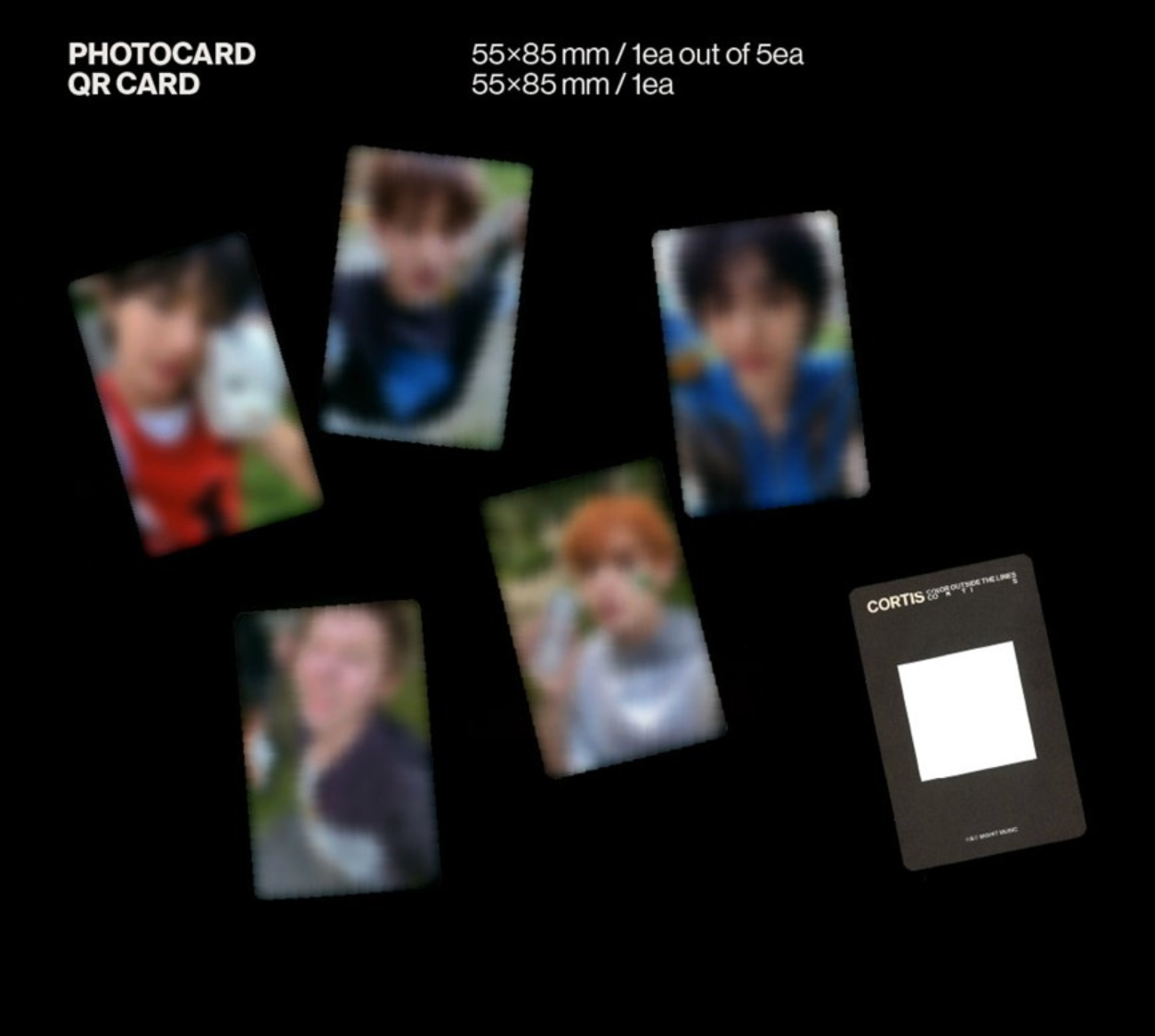 CORTIS – The 1st EP [COLOR OUTSIDE THE LINES] (Weverse Albums ver.)