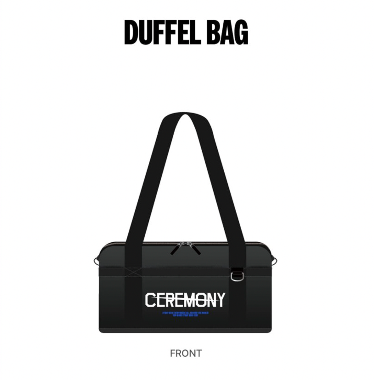 Stray Kids KARMA MD 04. DUFFEL BAG