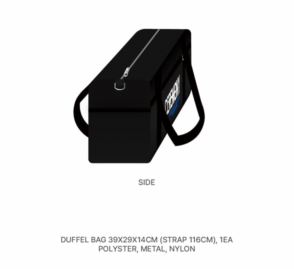 Stray Kids KARMA MD 04. DUFFEL BAG