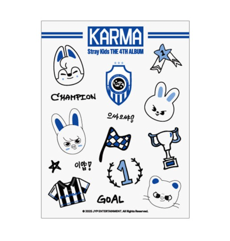 Stray Kids KARMA MD 10. TATTOO STICKER
