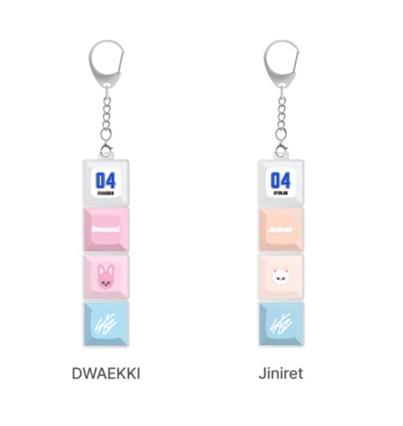 Stray Kids KARMA MD 11. SKZOO KEYCAP KEYRING