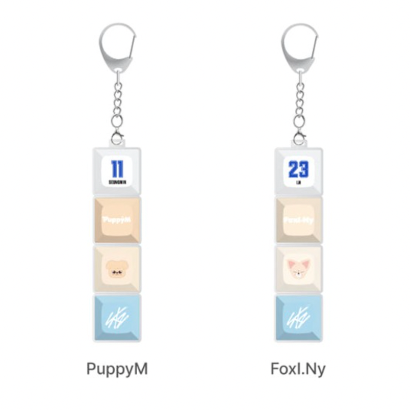 Stray Kids KARMA MD 11. SKZOO KEYCAP KEYRING