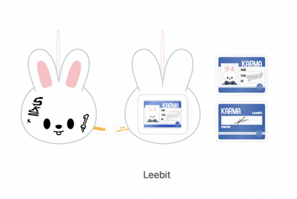 Stray Kids KARMA MD 15. SKZOO NAME TAG