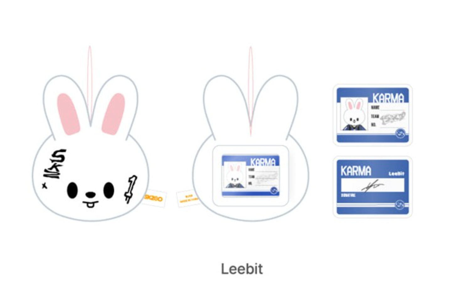 Stray Kids KARMA MD 15. SKZOO NAME TAG