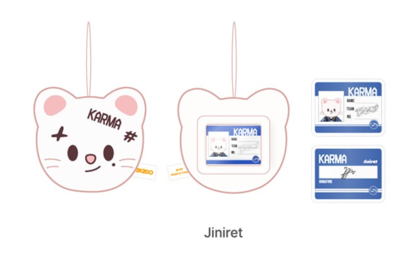 Stray Kids KARMA MD 15. SKZOO NAME TAG