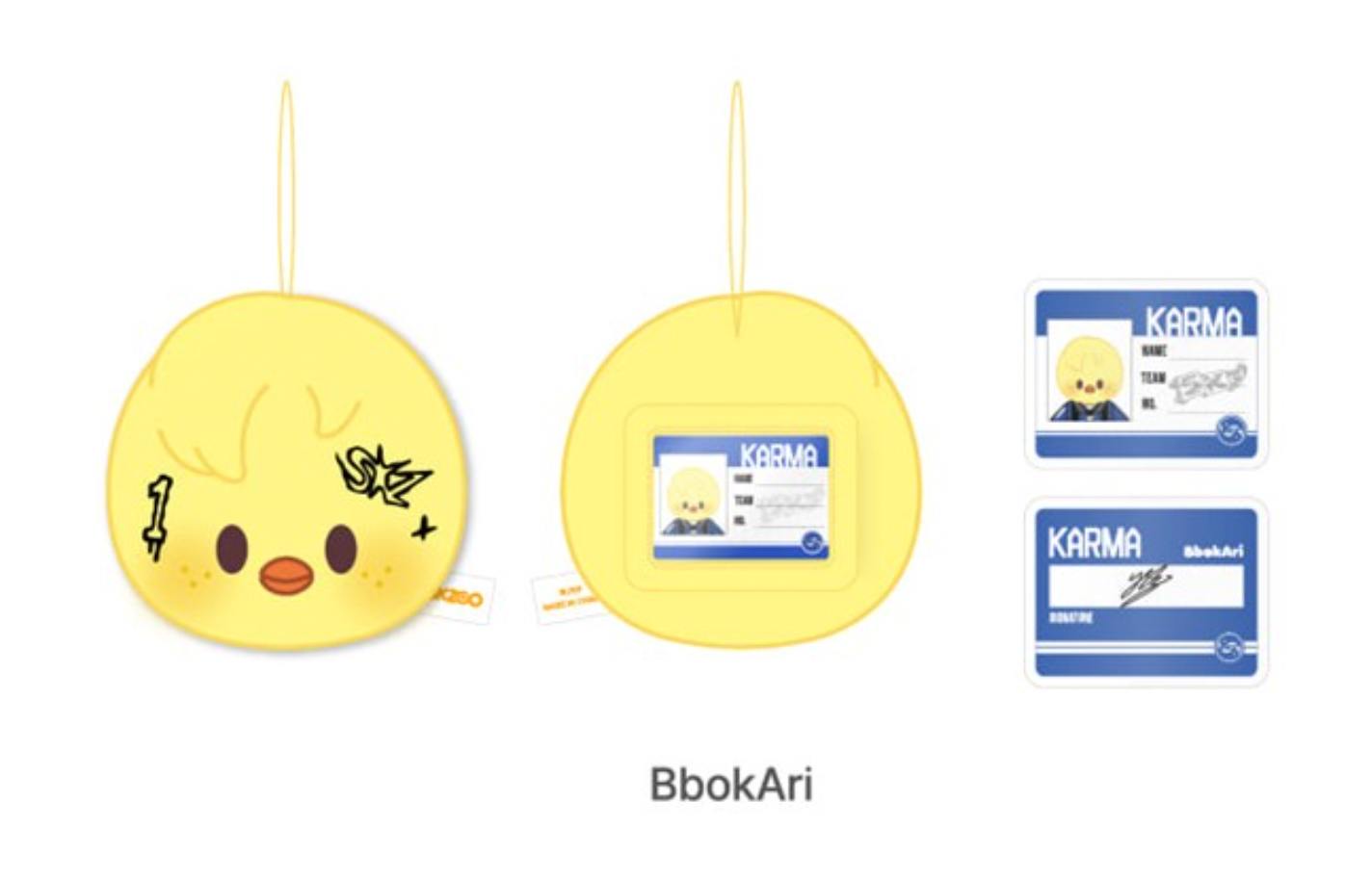 Stray Kids KARMA MD 15. SKZOO NAME TAG