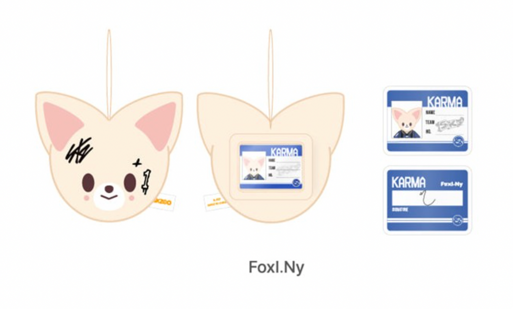 Stray Kids KARMA MD 15. SKZOO NAME TAG