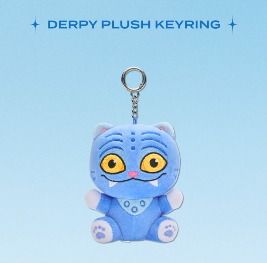 KPOP DEMON HUNTERS OFFICIAL MD Derpy Plush Keyring