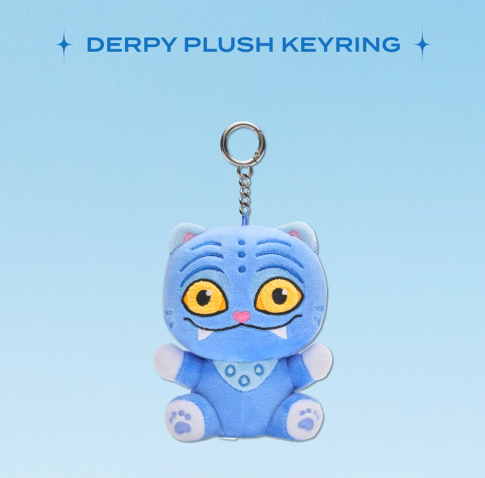 KPOP DEMON HUNTERS OFFICIAL MD Derpy Plush Keyring