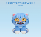 KPOP DEMON HUNTERS OFFICIAL MD Derpy Sitting Plush_25cm