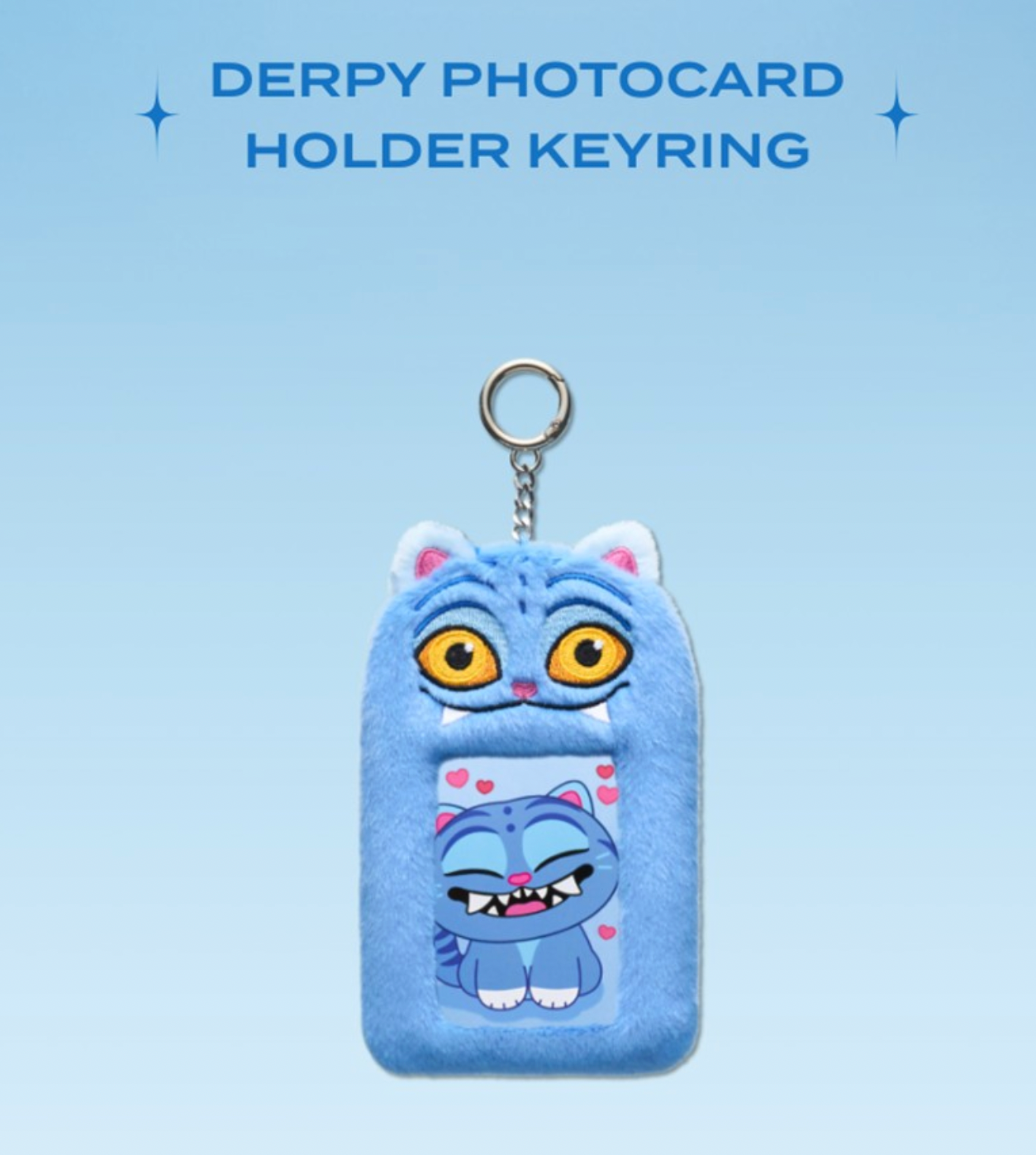 KPOP DEMON HUNTERS OFFICIAL MD Derpy Photocard Holder Keyring