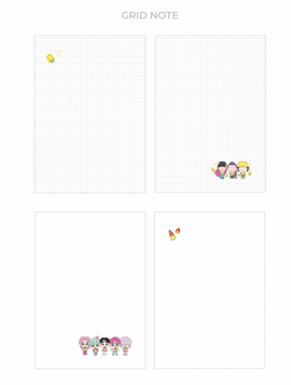 KPOP DEMON HUNTERS OFFICIAL MD Derpy Undated Planner