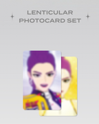 KPOP DEMON HUNTERS OFFICIAL MD Lenticular Photocard Set