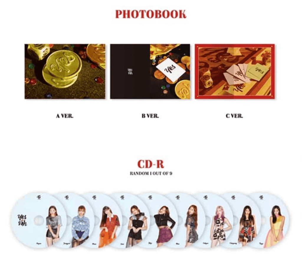 TWICE – 6th Mini album [YES or YES] - Neko Pop