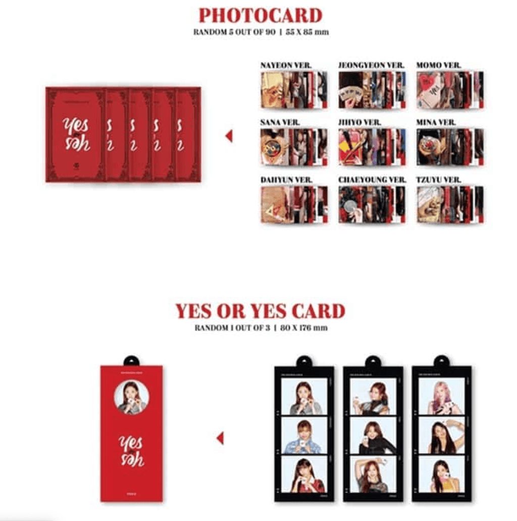 TWICE – 6th Mini album [YES or YES] - Neko Pop