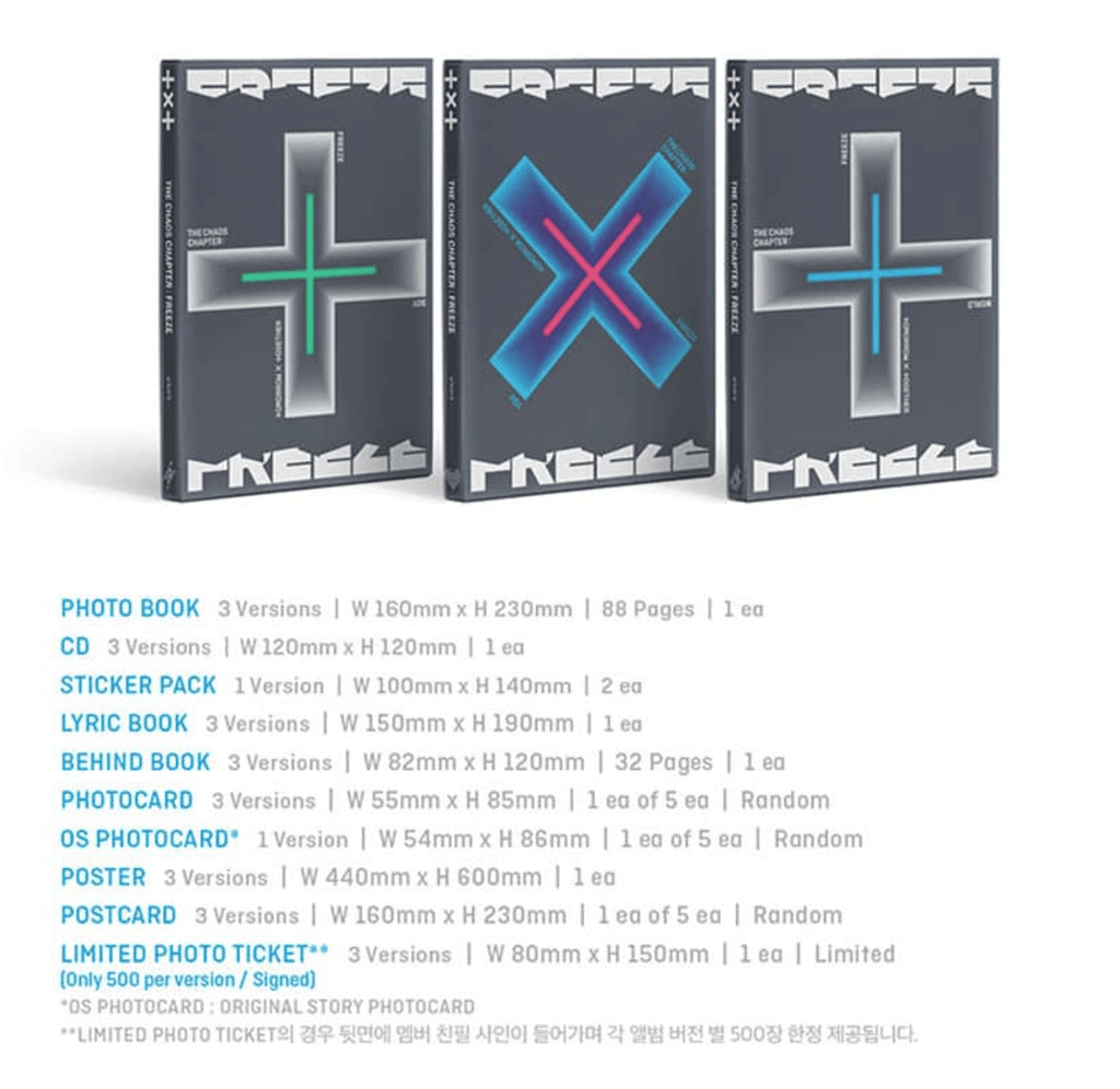 TXT – THE CHAOS CHAPTER : FREEZE - Neko Pop