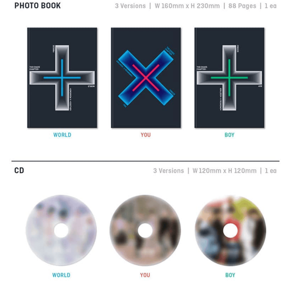TXT – THE CHAOS CHAPTER : FREEZE - Neko Pop