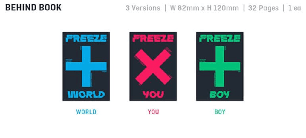 TXT – THE CHAOS CHAPTER : FREEZE - Neko Pop