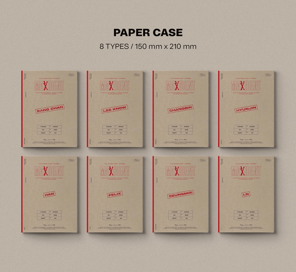 STRAY KIDS – Mini album [MAXIDENT] (CASE ver.) - Neko Pop