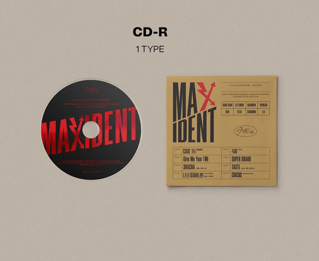 STRAY KIDS – Mini album [MAXIDENT] (CASE ver.) - Neko Pop