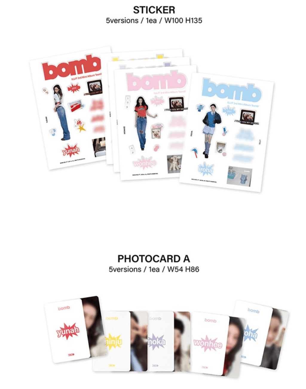 ILLIT – 3rd Mini Album [bomb] (GLLIT ver.) - Neko Pop