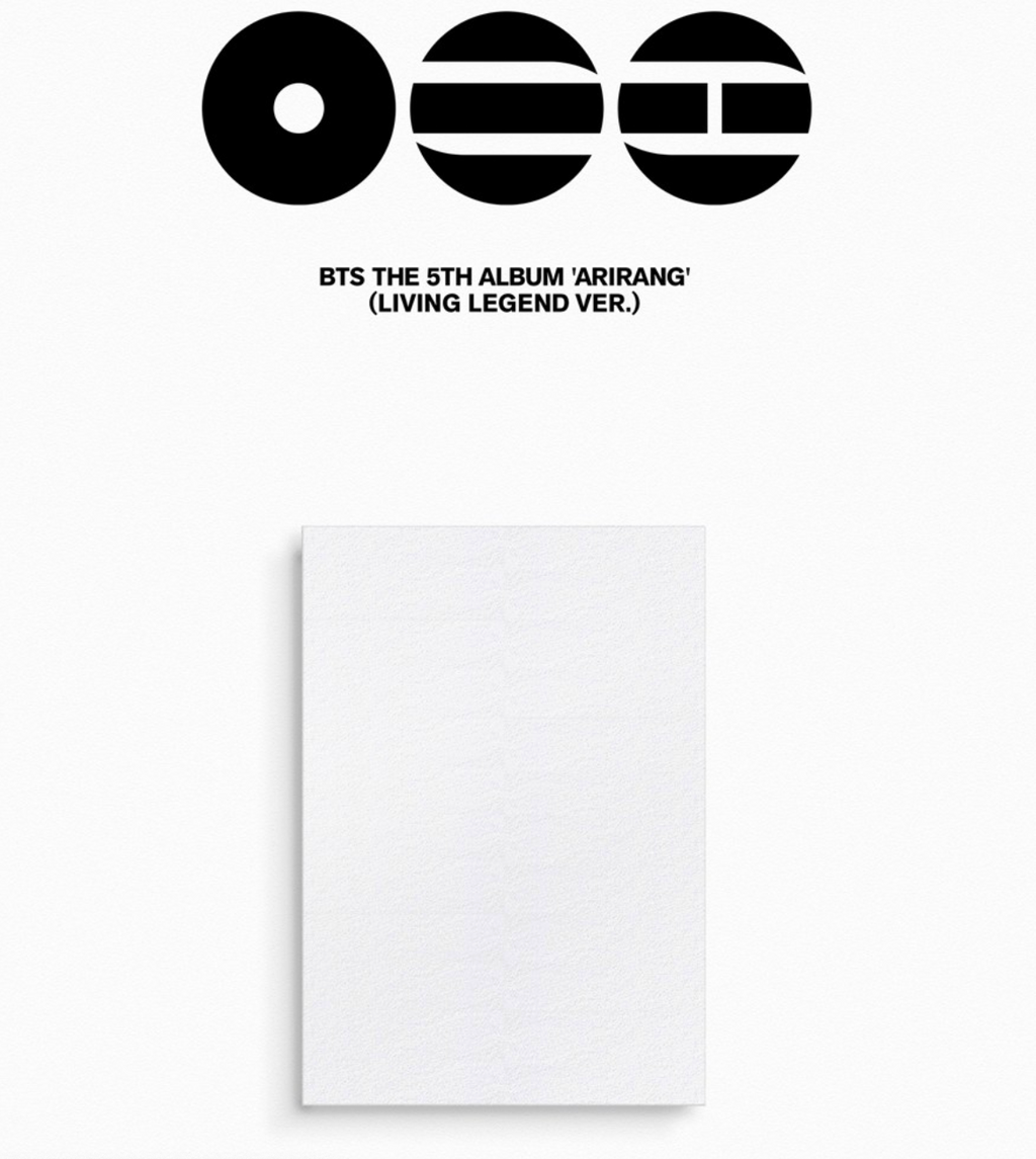 [SOUNDWAVE POB] BTS – The 5th Album [ARIRANG] (Living Legend Ver.)
