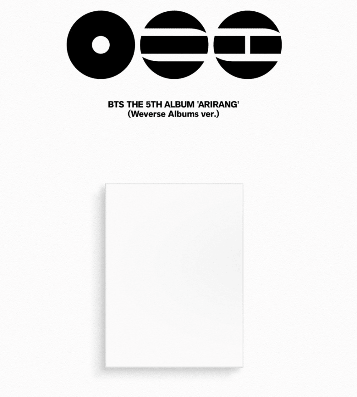[WEVERSE POB] BTS – The 5th Album [ARIRANG] (Weverse Albums ver.) - Neko Pop