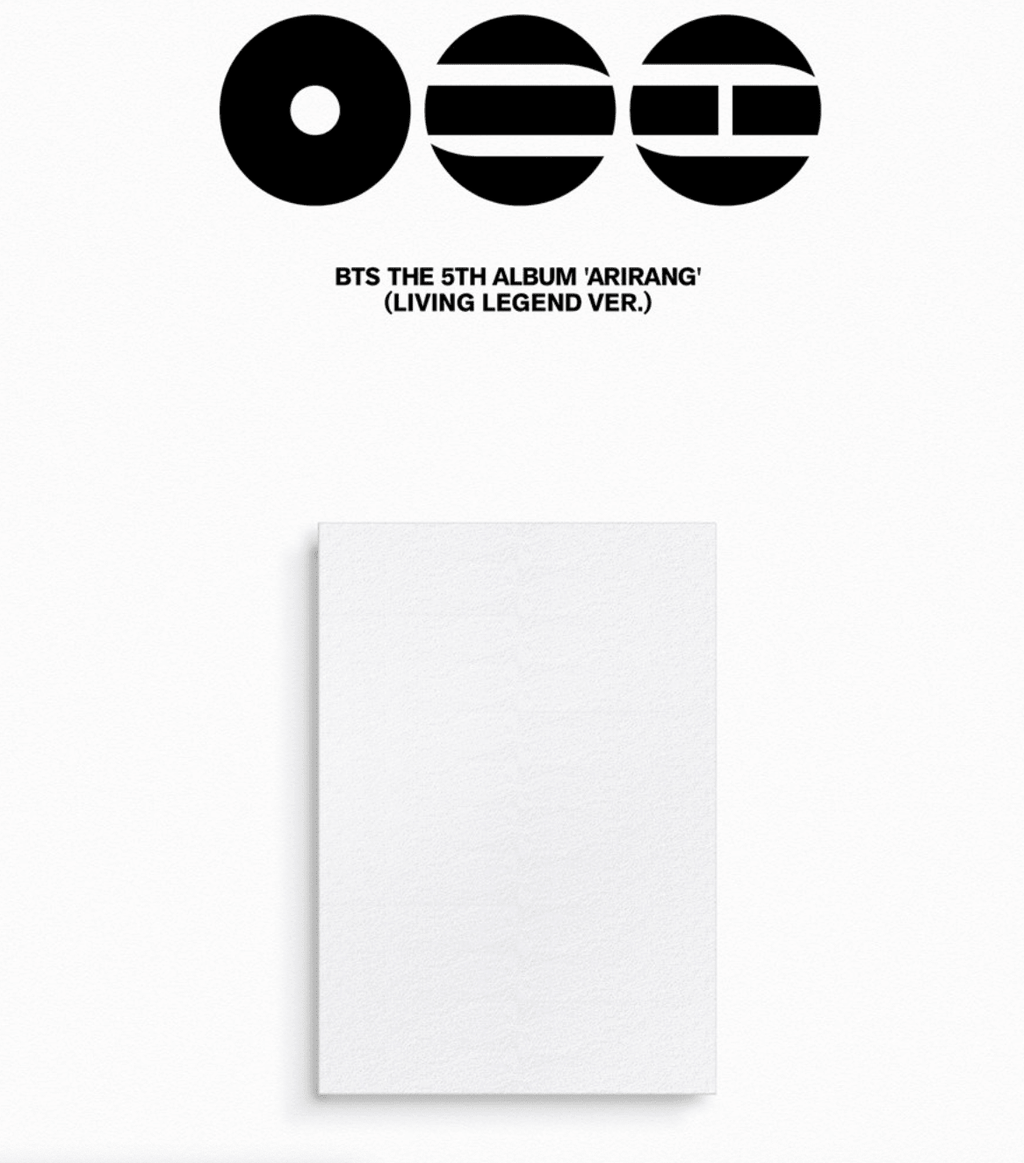 [WEVERSE POB] BTS – The 5th Album [ARIRANG] (Living Legend Ver.) - Neko Pop
