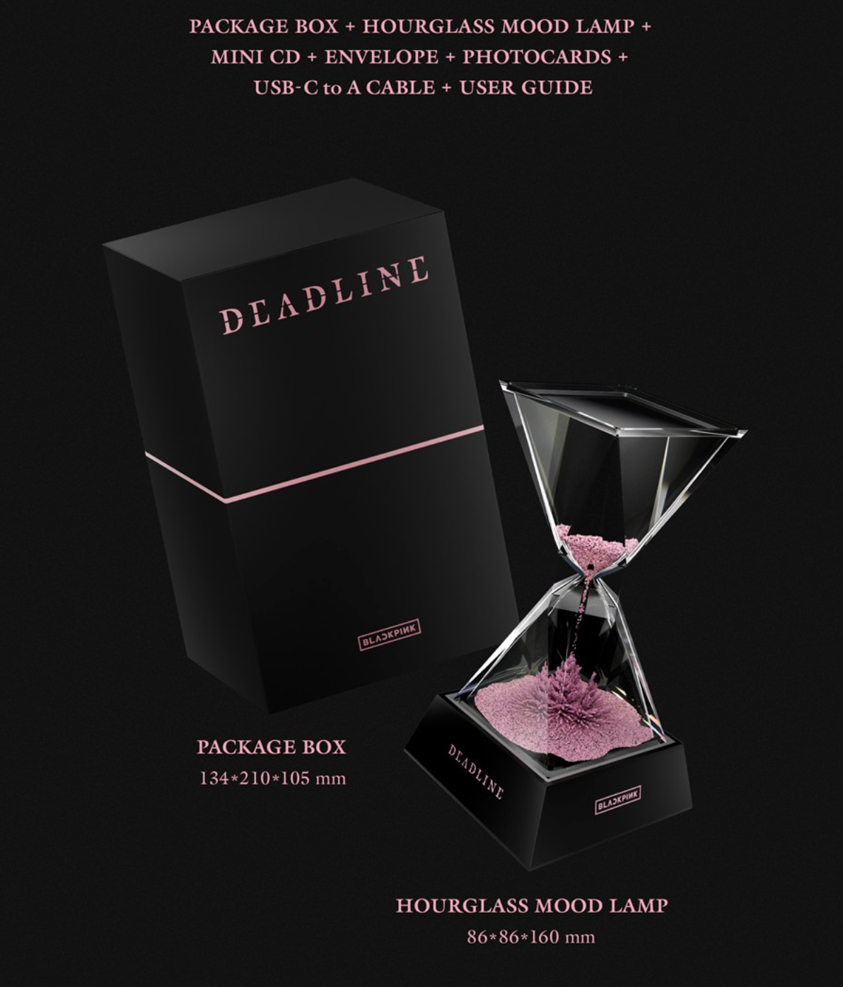 BLACKPINK 3rd MINI ALBUM [DEADLINE] (MOOD LIGHT Ver.)