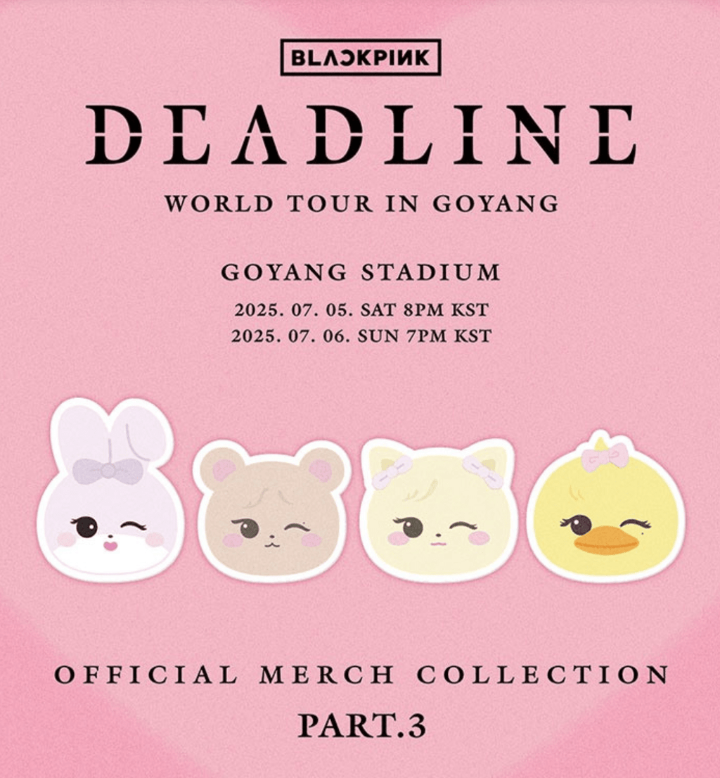 BLACKPINK - DEADLINETOUR CHARACTER LIGHT STICK AIRTUBE KEYRING - Neko Pop