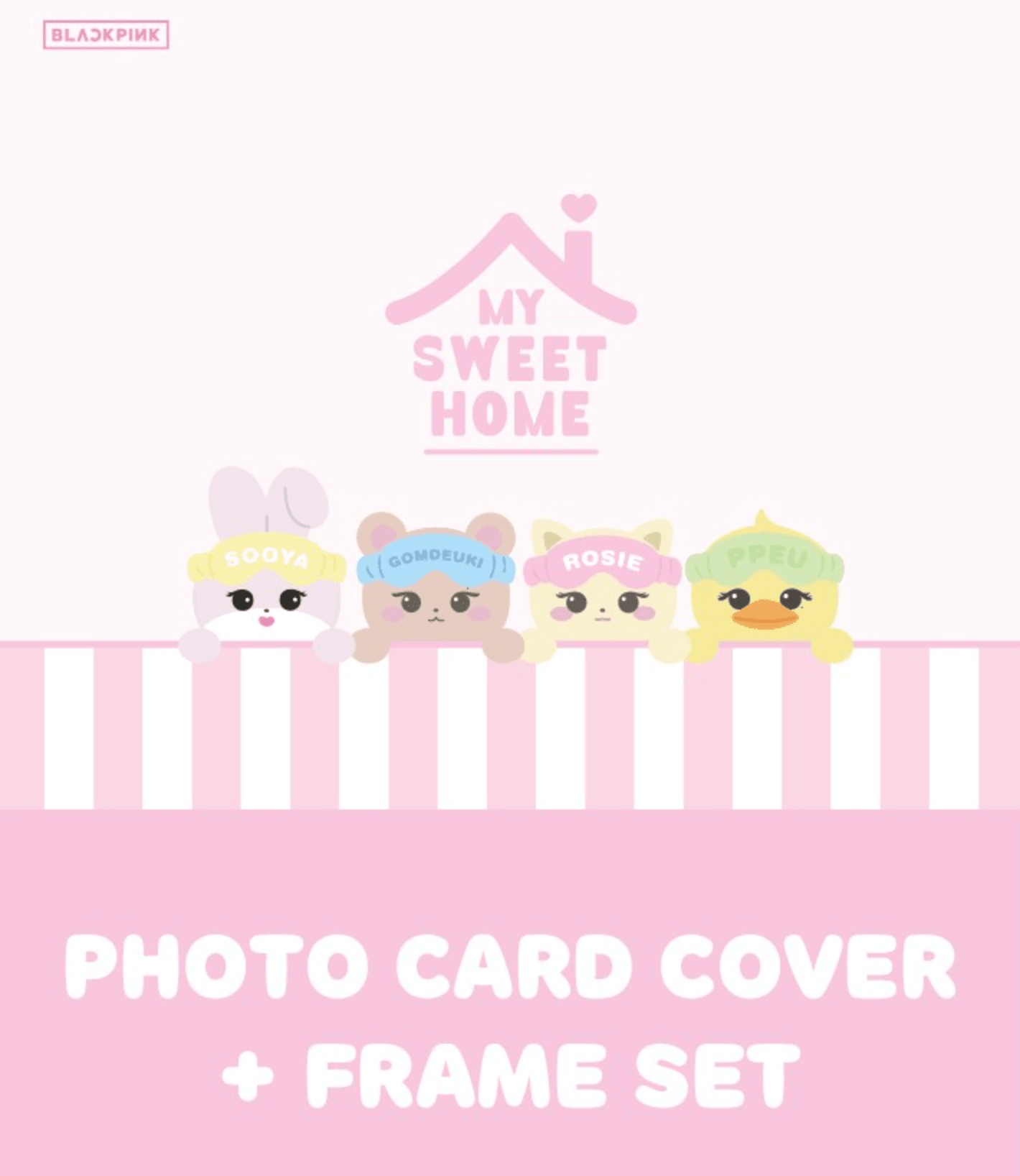 BLACKPINK - BPTOURMSH CHARACTER PHOTO CARD COVER+FRAME SET - Neko Pop