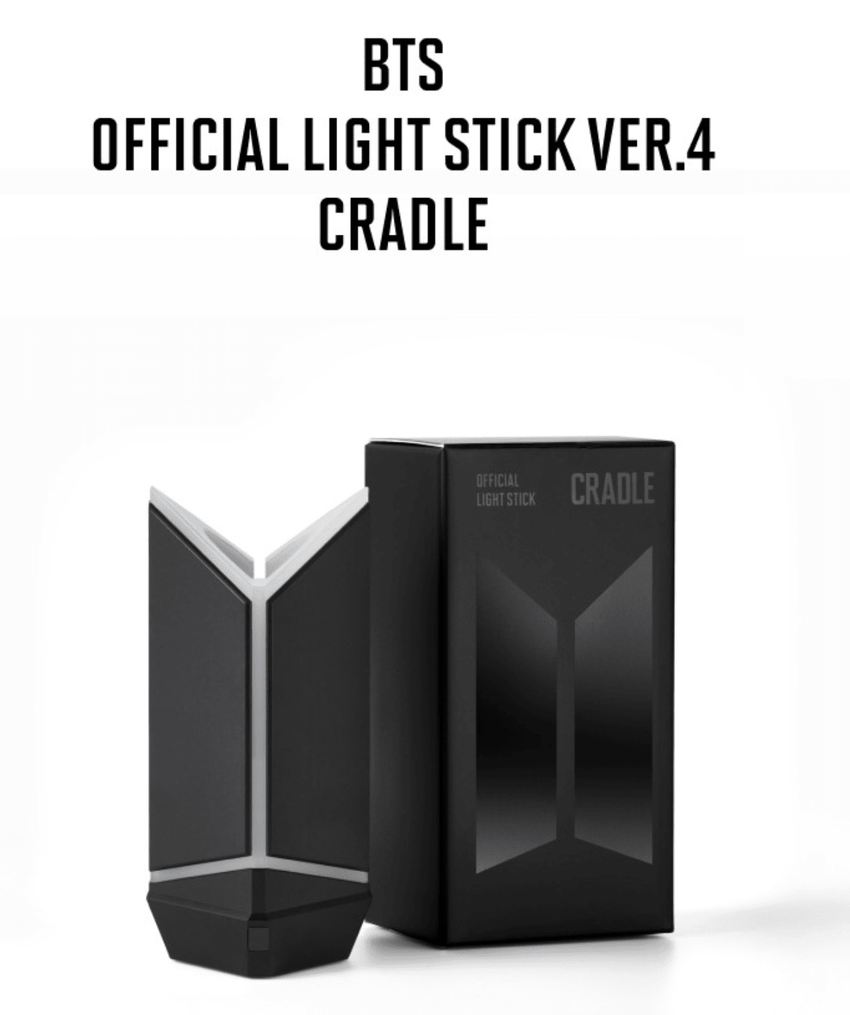 BTS OFFICIAL LIGHT STICK VER.4 CRADLE - Neko Pop