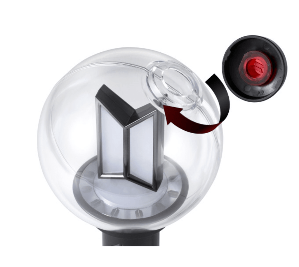 BTS OFFICIAL LIGHT STICK VER.4 PARTS (BTS ver.) - Neko Pop