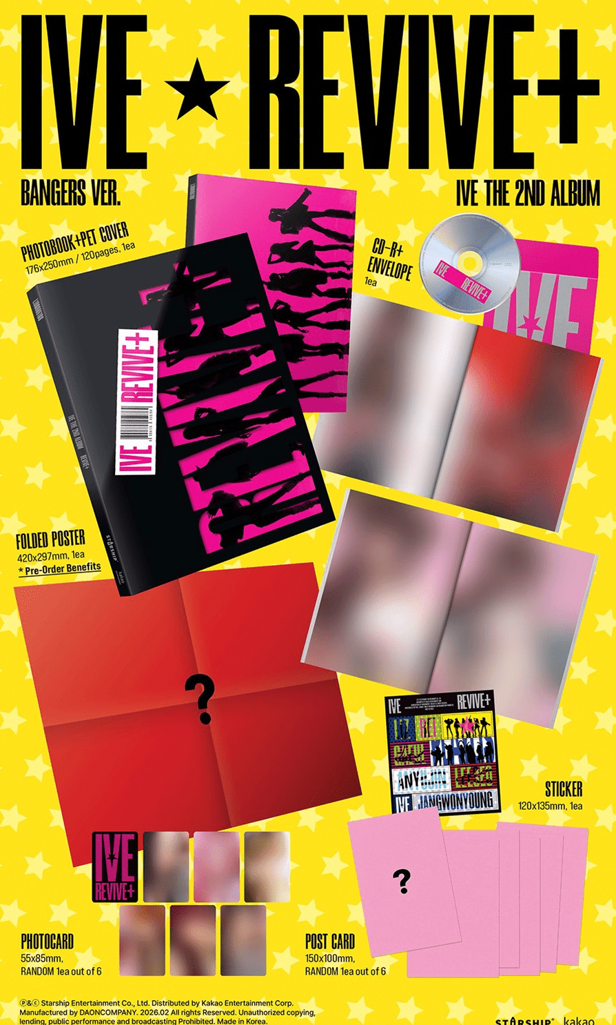 IVE – THE 2ND ALBUM [REVIVE+] (BANGERS ver./ CHALLENGERS ver.) - Neko Pop