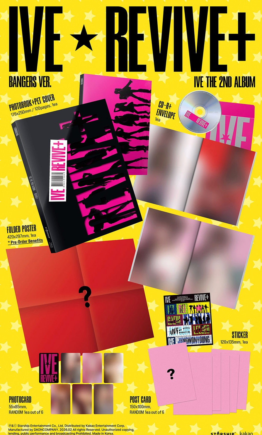IVE – THE 2ND ALBUM [REVIVE+] (BANGERS ver./ CHALLENGERS ver.)
