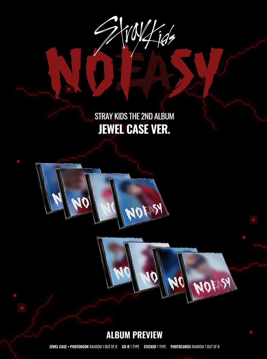 STRAY KIDS – The 2nd Album [NOEASY] (Jewel Case Ver.) - Neko Pop