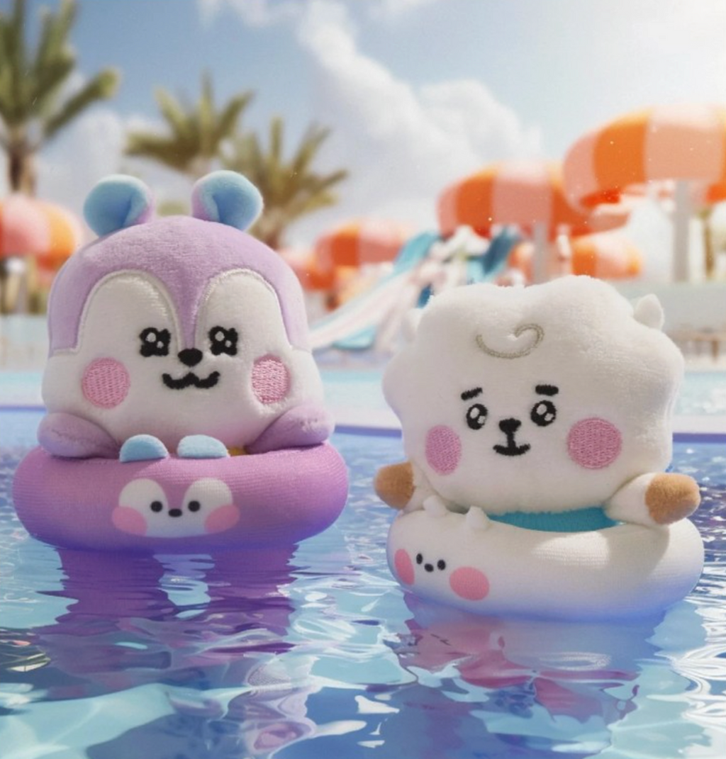 BT21 - BABY SPLASH EDITION PLUSH KEYRING