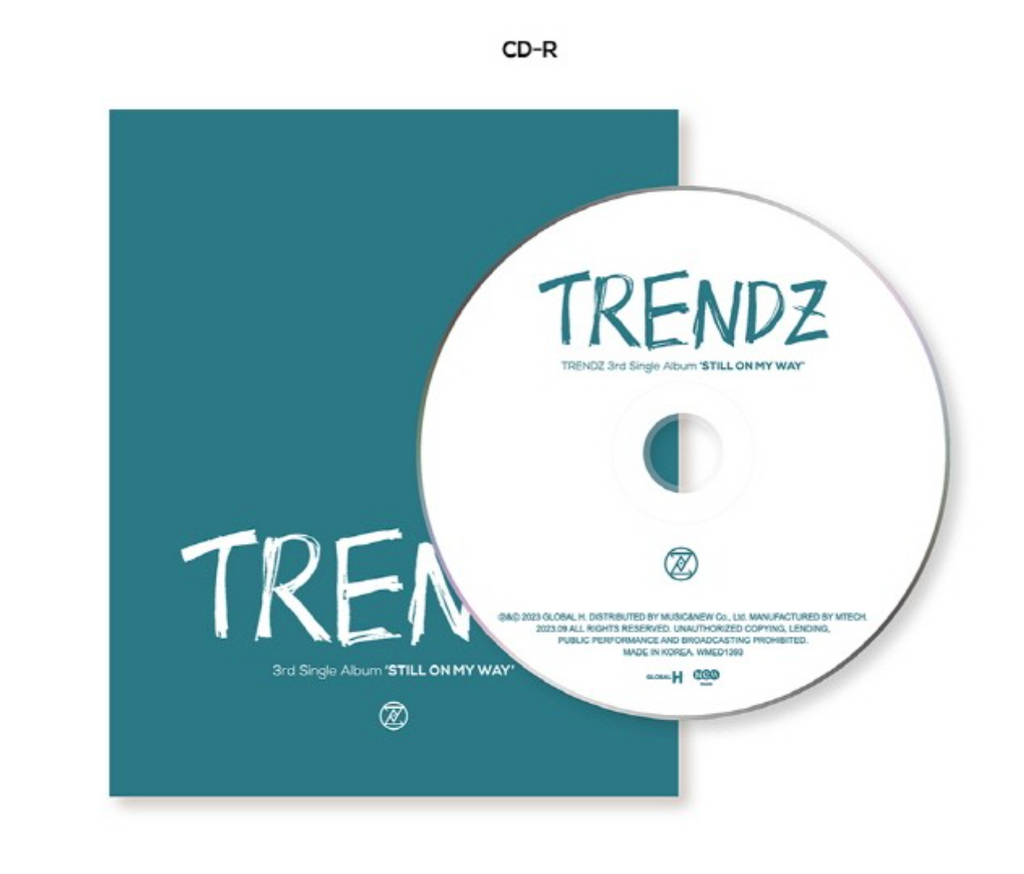 TRENDZ - STILL ON MY WAY (3RD SINGLE ALBUM)
