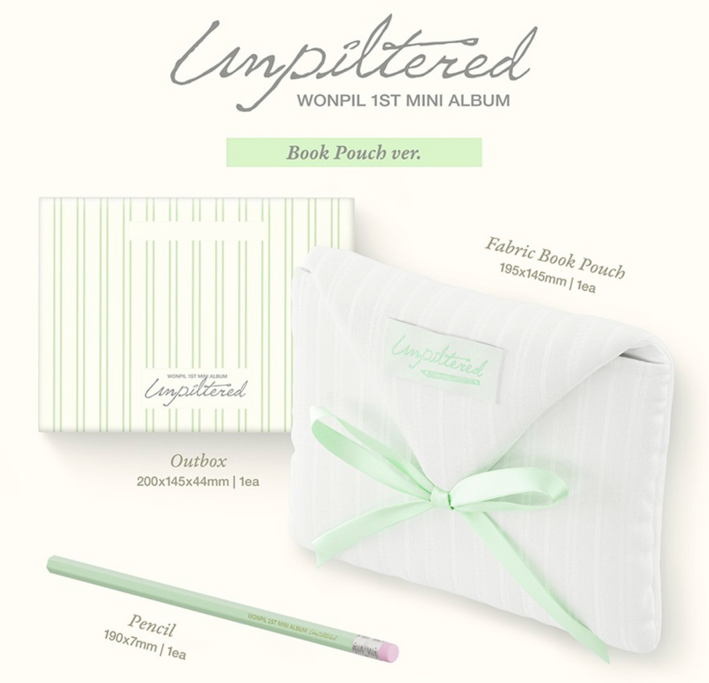 (DAY6) WONPIL – 1ST MINI ALBUM [Unpiltered] (Book Pouch)