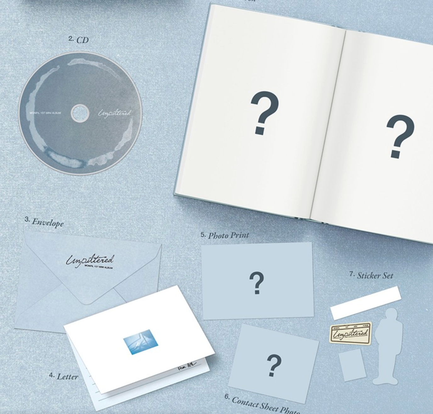 DAY6 WONPIL – 1ST MINI ALBUM [Unpiltered] (Photobook)