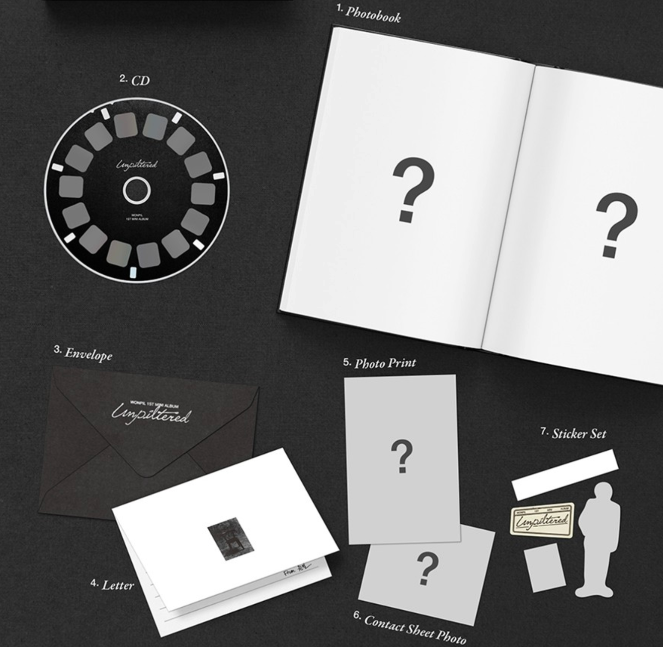 DAY6 WONPIL – 1ST MINI ALBUM [Unpiltered] (Photobook)