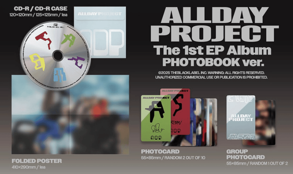 ALLDAY PROJECT – The 1st EP Album [ALLDAY PROJECT] (PHOTOBOOK ver.) - Neko Pop