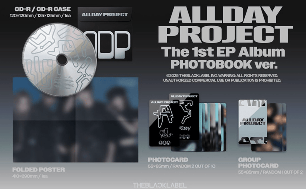 ALLDAY PROJECT – The 1st EP Album [ALLDAY PROJECT] (PHOTOBOOK ver.) - Neko Pop