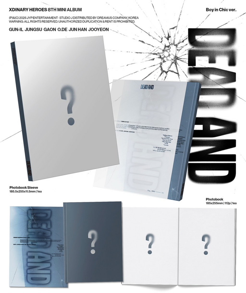 Xdinary-Heroes – 8th Mini Album [DEAD AND] (PHOTOBOOK ver.)
