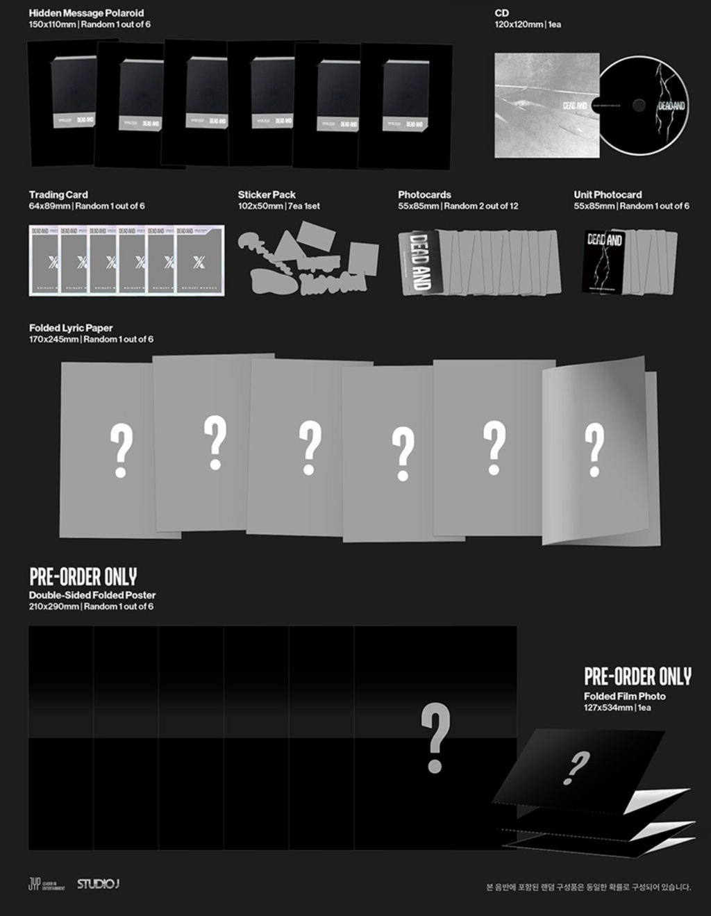 Xdinary-Heroes – 8th Mini Album [DEAD AND] (PHOTOBOOK ver.)