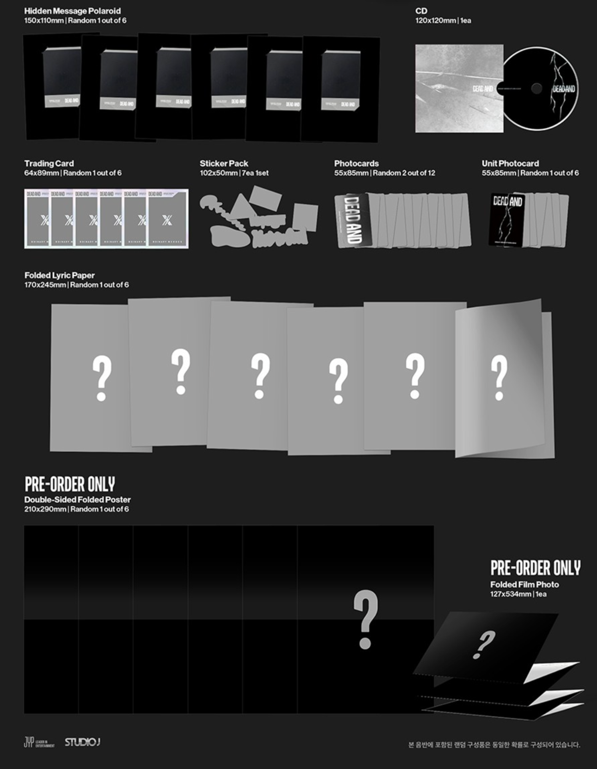 Xdinary-Heroes – 8th Mini Album [DEAD AND] (PHOTOBOOK ver.)