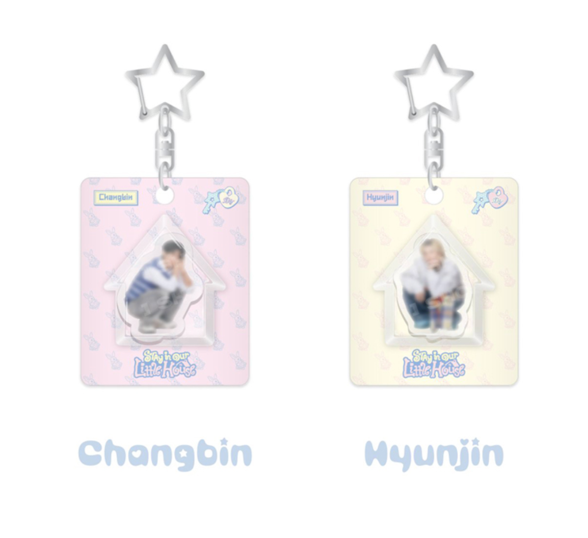 MINI BLOCK KEYRING Stray Kids STAY in Our Little House MD