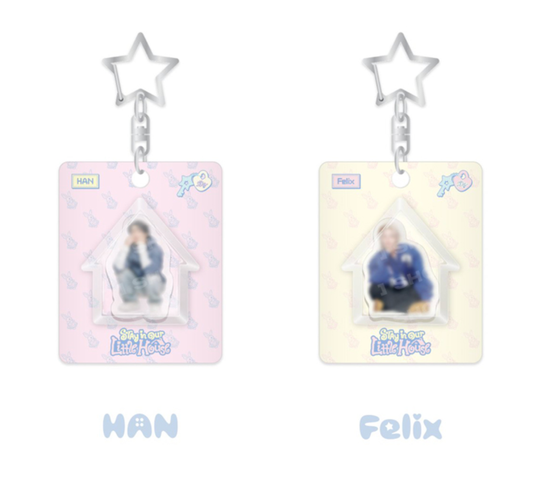 MINI BLOCK KEYRING Stray Kids STAY in Our Little House MD