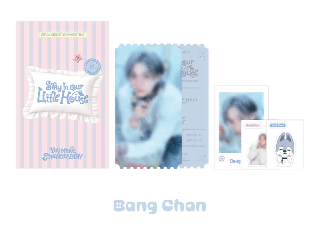 SPECIAL TICKET SET Stray Kids STAY in Our Little House MD - Neko Pop